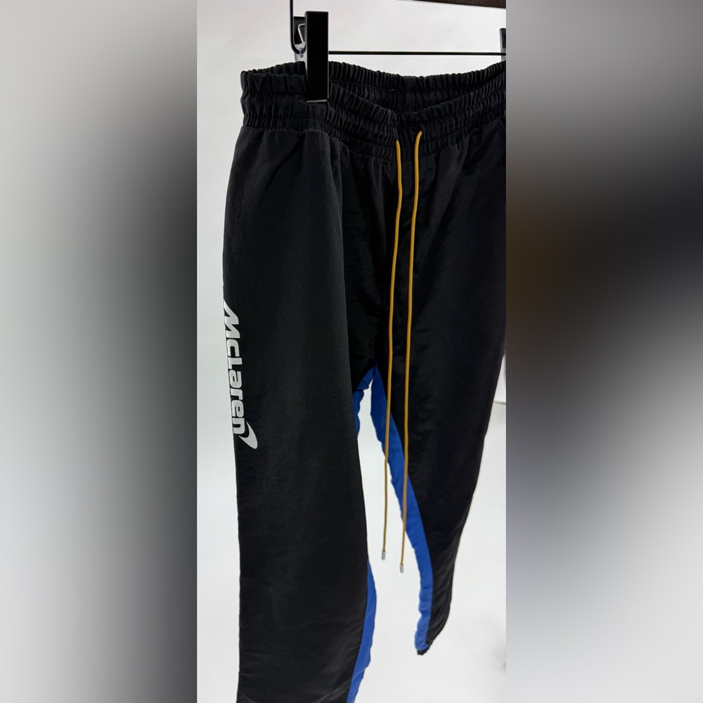 Rhude Black and Royal Track Pants - Picture 3 of 5